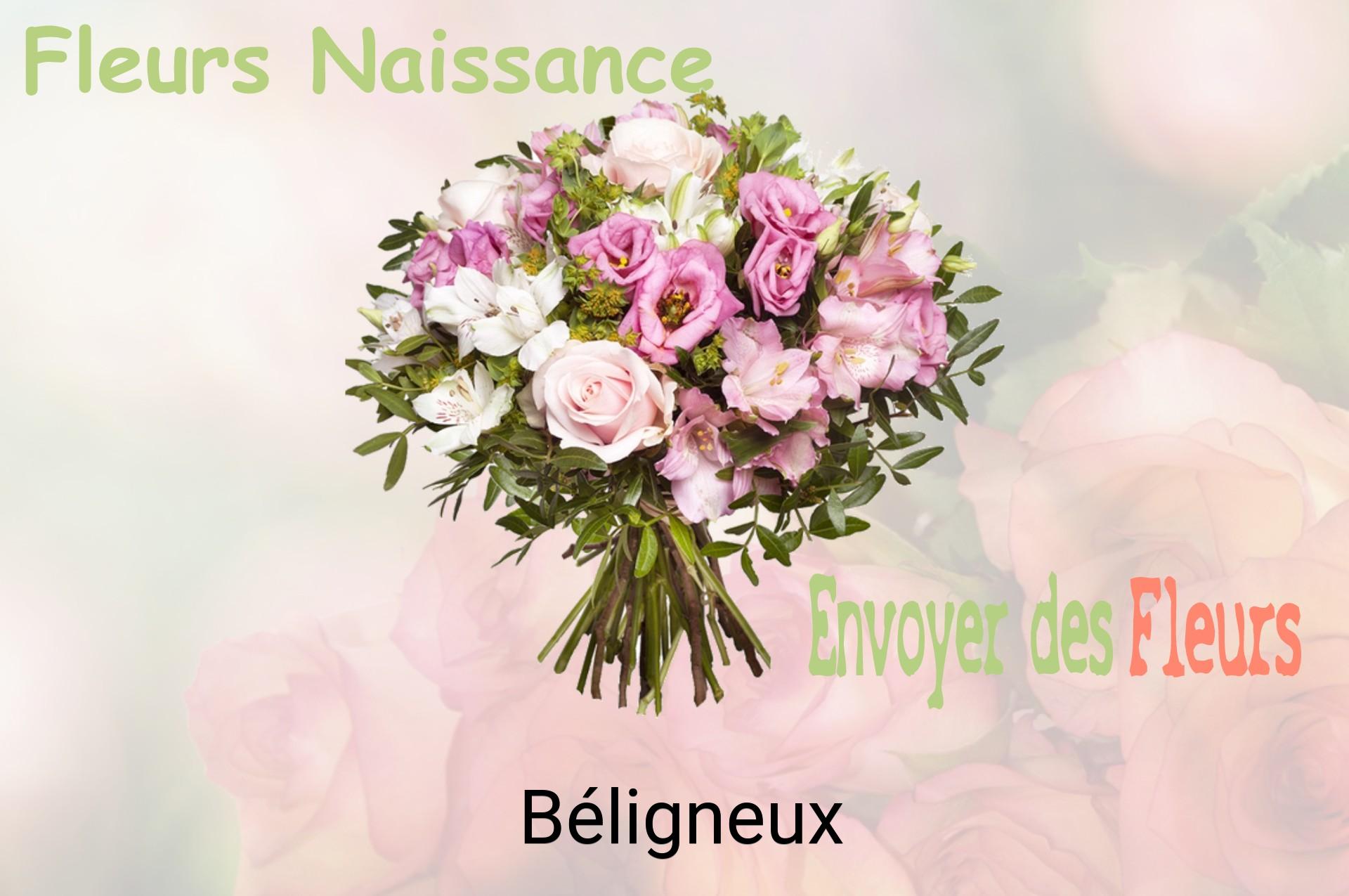 Bouquet de fleurs de naissance livré à Béligneux